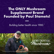Host Defense® Lion’s Mane Gummies
 - Blueberry, Founder - Paul Stamets.