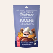 Host Defense® Immune Gummies - Strawberry, 90-count bag, front view of bag.