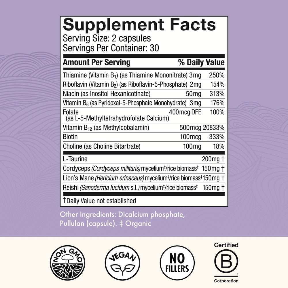 MycoBenefits™ Focus* Capsules