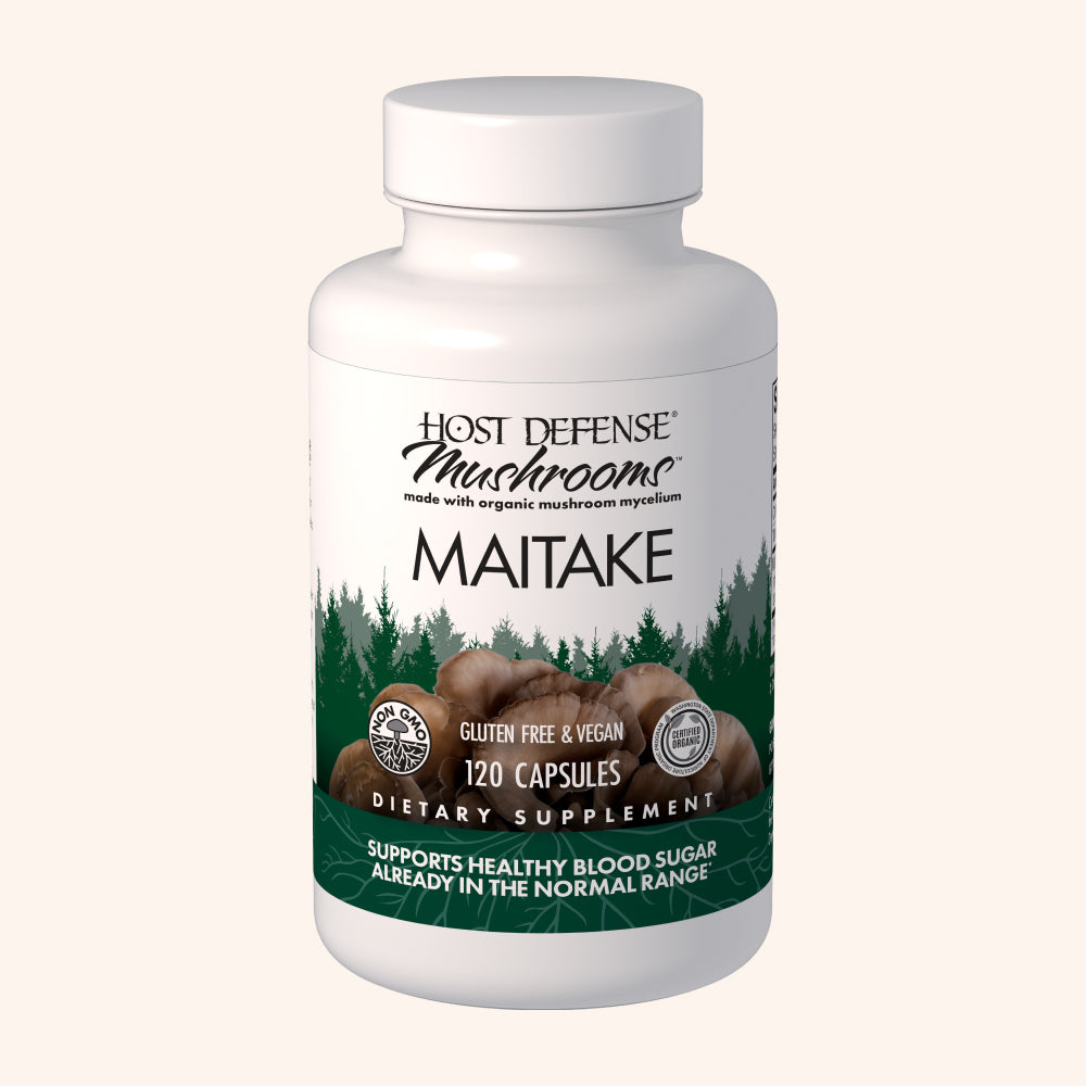 Host Defense Maitake Capsules bottle
