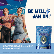 Grateful Dead Gummies - Beary Well,  90-count bag, Be Well Jam On.